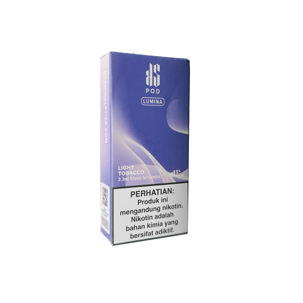 LUMINA CARTRIDGE 2.5ml KSpod for Lumina - Light Tobacco