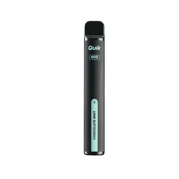 Second image of QUIK POD Disposable 800 (3%) - Chocolate Mint