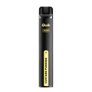 Quik Pod Disposable 2000 (3%) - Custard Pudding