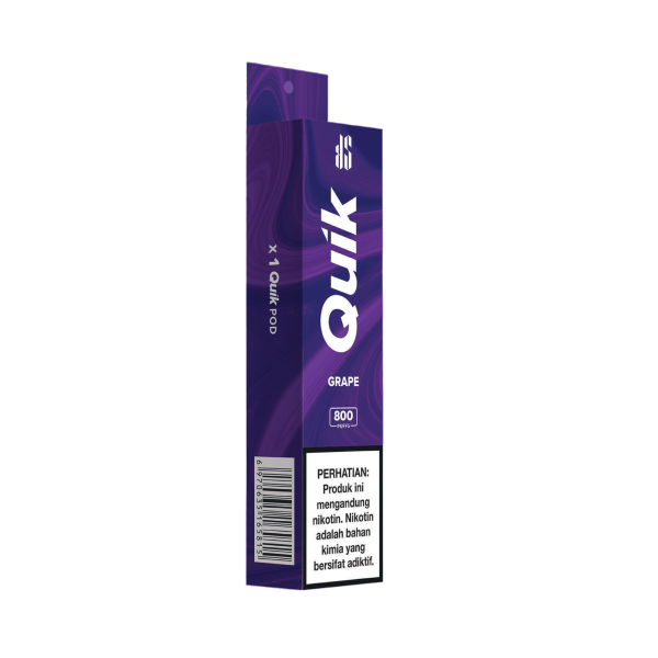 Second image of QUIK POD Disposable 800 (3%) - Grape