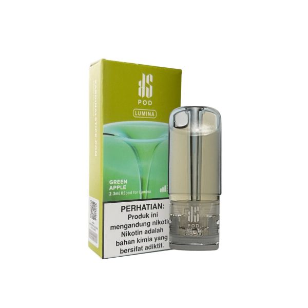 Second image of LUMINA CARTRIDGE 2.5ml KSpod for Lumina - Green Apple