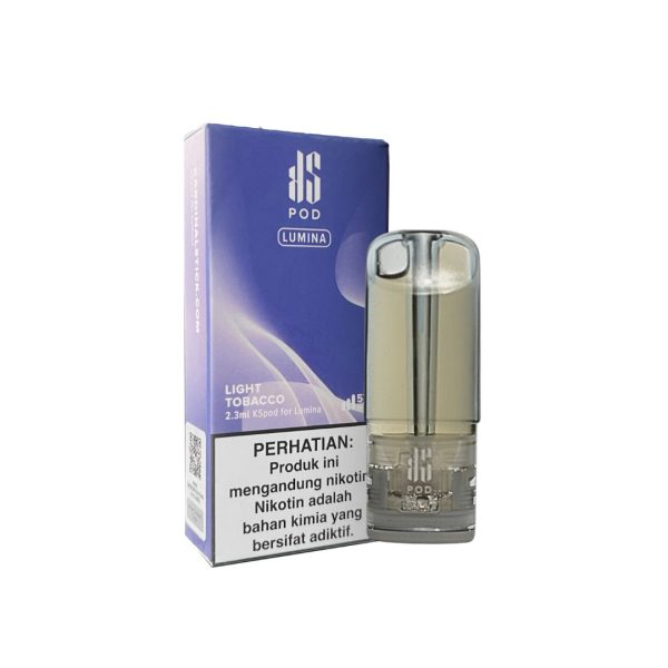 Second image of LUMINA CARTRIDGE 2.5ml KSpod for Lumina - Light Tobacco